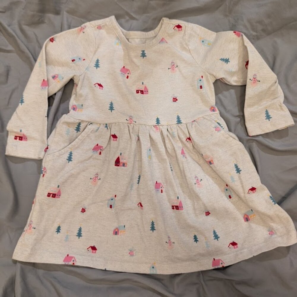 Winter/Christmas Dress for Baby Girl - 6 Months
